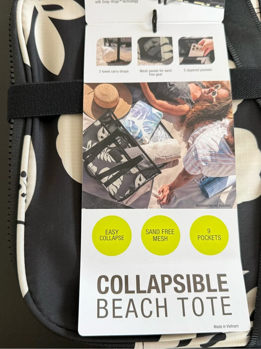Aloha Collection x Clevermade Collapsible Beach Tote